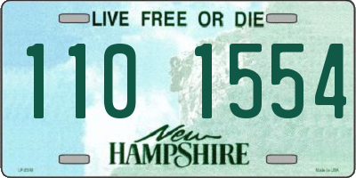 NH license plate 1101554