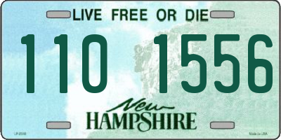 NH license plate 1101556
