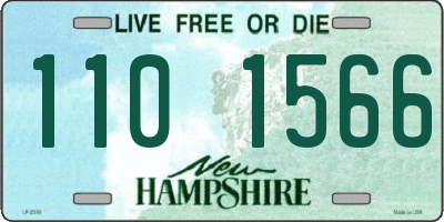 NH license plate 1101566