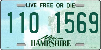 NH license plate 1101569