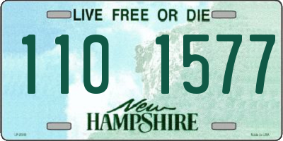 NH license plate 1101577