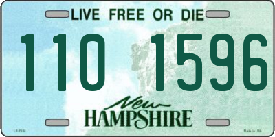 NH license plate 1101596