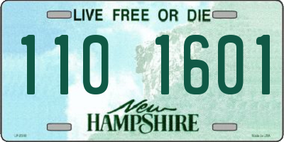 NH license plate 1101601