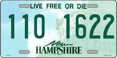 NH license plate 1101622