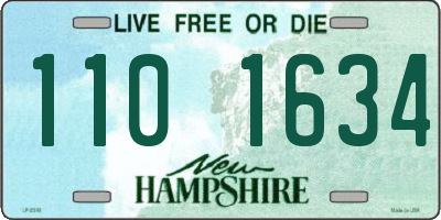 NH license plate 1101634