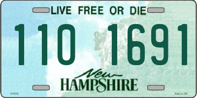 NH license plate 1101691