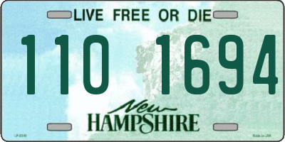 NH license plate 1101694