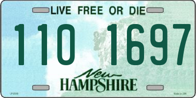 NH license plate 1101697