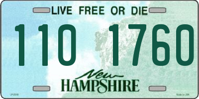 NH license plate 1101760