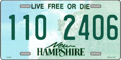 NH license plate 1102406