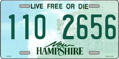 NH license plate 1102656