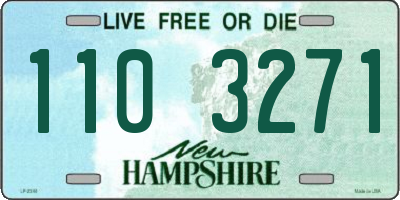 NH license plate 1103271