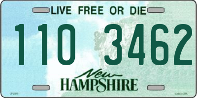 NH license plate 1103462