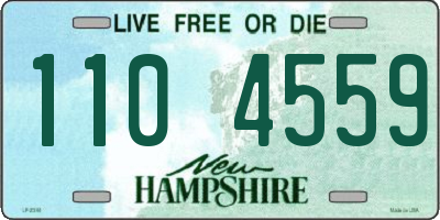 NH license plate 1104559