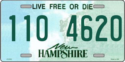 NH license plate 1104620
