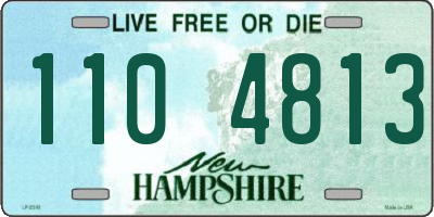 NH license plate 1104813