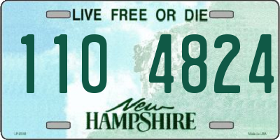 NH license plate 1104824