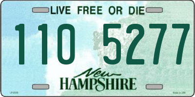 NH license plate 1105277