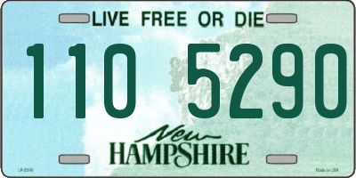 NH license plate 1105290