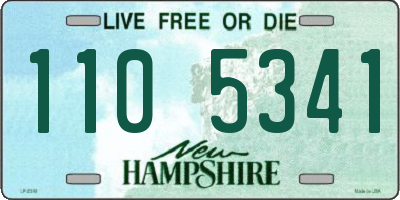 NH license plate 1105341