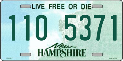 NH license plate 1105371