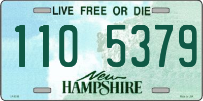 NH license plate 1105379