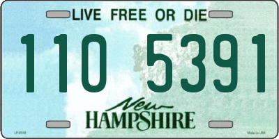 NH license plate 1105391