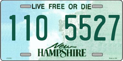 NH license plate 1105527