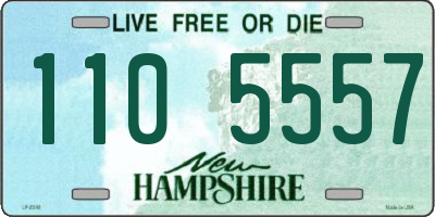NH license plate 1105557