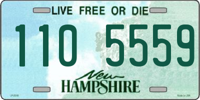 NH license plate 1105559