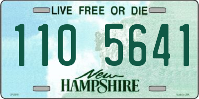 NH license plate 1105641