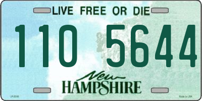 NH license plate 1105644