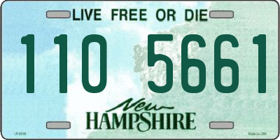 NH license plate 1105661