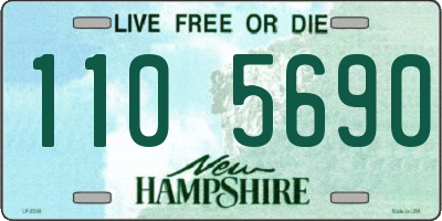NH license plate 1105690