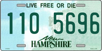NH license plate 1105696