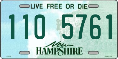 NH license plate 1105761