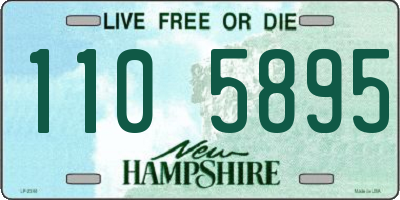 NH license plate 1105895