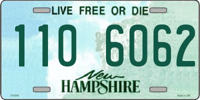 NH license plate 1106062