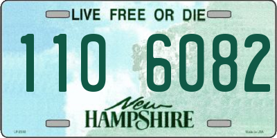 NH license plate 1106082