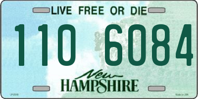 NH license plate 1106084