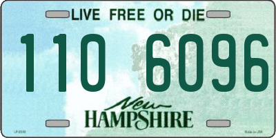 NH license plate 1106096
