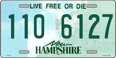 NH license plate 1106127