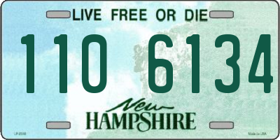 NH license plate 1106134
