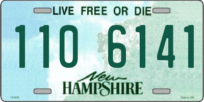 NH license plate 1106141