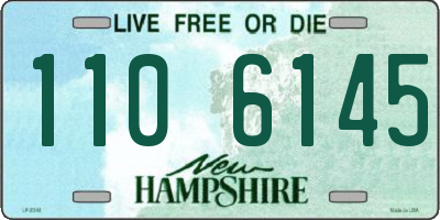 NH license plate 1106145