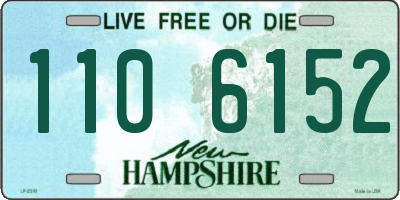 NH license plate 1106152
