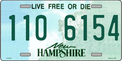 NH license plate 1106154