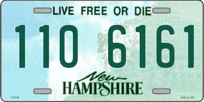 NH license plate 1106161