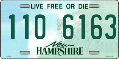 NH license plate 1106163