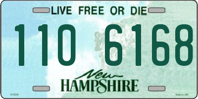 NH license plate 1106168